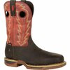 Rocky Long Range Composite Toe Waterproof Western Boot, BROWN/RED, W, Size 9 RKW0319